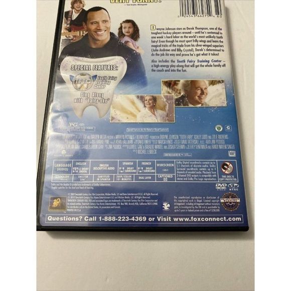 Tooth Fairy Movie  & The Game Plan_Rock Dwayne Johnson_ DVD Comedy - Picture 10 of 11